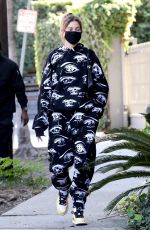 HAILEY BIEBER Out and About in West Hollywood 11/18/2020