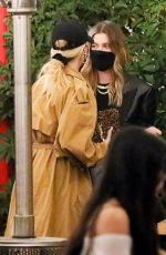 HAILEY BIEBER Out for Dinner with Friends in Beverly Hills 11/16/2020