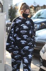 HAILEY BIEBER Out for Lunch at Zinque Cafe in West Hollywood 11/18/2020