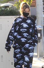 HAILEY BIEBER Out for Lunch at Zinque Cafe in West Hollywood 11/18/2020