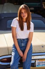 HALEY KALIL in Denim at a Photoshoot, October 2020