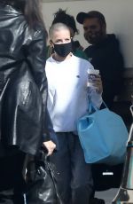 HALSEY Arrives at a Studio in Los Angeles 11/10/2020