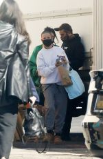 HALSEY Arrives at a Studio in Los Angeles 11/10/2020