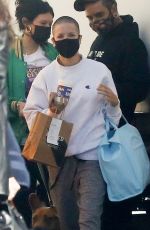 HALSEY Arrives at a Studio in Los Angeles 11/10/2020