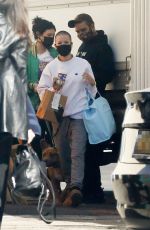 HALSEY Arrives at a Studio in Los Angeles 11/10/2020
