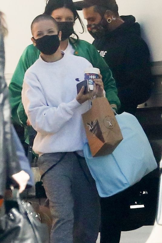 HALSEY Arrives at a Studio in Los Angeles 11/10/2020