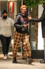 HALSEY Out for Dinner with Friends in New York 11/17/2020