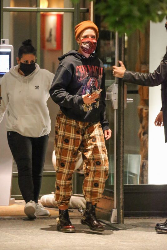 HALSEY Out for Dinner with Friends in New York 11/17/2020