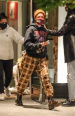 HALSEY Out for Dinner with Friends in New York 11/17/2020
