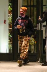 HALSEY Out for Dinner with Friends in New York 11/17/2020