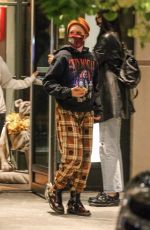 HALSEY Out for Dinner with Friends in New York 11/17/2020