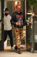 HALSEY Out for Dinner with Friends in New York 11/17/2020