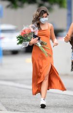 HANNAH ANN SLUSS Out and About in Los Angeles 11/05/2020