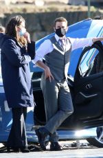 HAYLEY ATWELL and Tom Cruise on the Set of Mission Impossible 7 in Rome 11/21/2020
