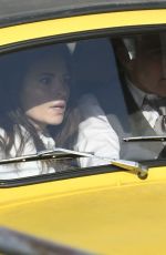 HAYLEY ATWELL and Tom Cruise on the Set of Mission Impossible 7 in Rome 11/25/2020