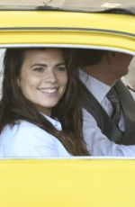 HAYLEY ATWELL and Tom Cruise on the Set of Mission Impossible 7 in Rome 11/25/2020