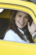 HAYLEY ATWELL and Tom Cruise on the Set of Mission Impossible 7 in Rome 11/25/2020