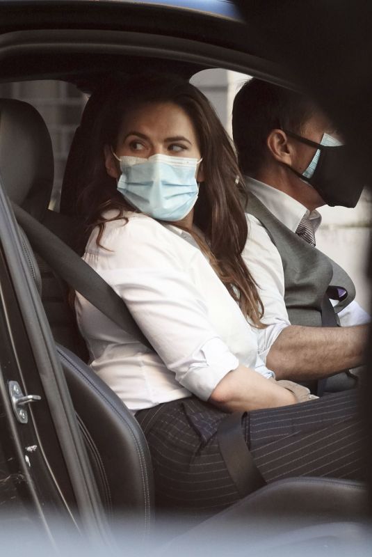 HAYLEY ATWELL and Tom Cruise on the Set of Mission Impossible 7 in Rome 11/26/2020