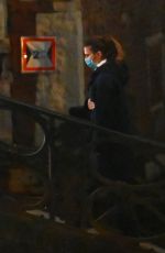 HAYLEY ATWELL and Tom Cruise on the Set of Mission Impossible 7 in Venice 11/13/2020