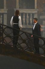 HAYLEY ATWELL and Tom Cruise on the Set of Mission Impossible 7 in Venice 11/13/2020