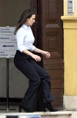 HAYLEY ATWELL on the Set of Mission Impossible 7 in Rome 11/29/2020