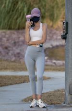 HAYLEY ROBERTS in Tights Out and About in Calabasas 11/03/2020