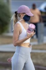 HAYLEY ROBERTS in Tights Out and About in Calabasas 11/03/2020
