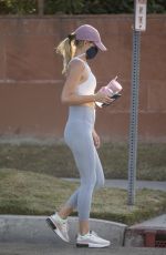 HAYLEY ROBERTS in Tights Out and About in Calabasas 11/03/2020