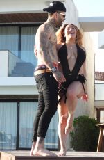 HAZEL=E in Swimsuit at a Photoshoot in Mexico 11/16/2020