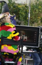 HEIDI KLUM on the Set of New Season of Germany