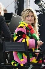 HEIDI KLUM on the Set of New Season of Germany