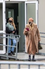 HEIDI KLUM Out in Berlin 10/31/2020