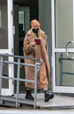 HEIDI KLUM Out in Berlin 10/31/2020