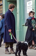 HELENA BONHAM CARTER and Rye Dag Golmboe Out in Primrose Hill 11/08/2020