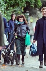 HELENA BONHAM CARTER and Rye Dag Holmboe Out in London 11/15/2020