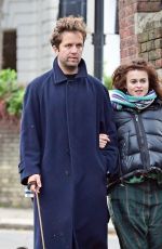 HELENA BONHAM CARTER and Rye Dag Holmboe Out in London 11/15/2020