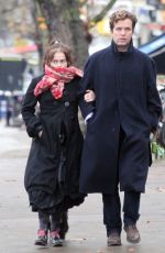 HELENA BONHAM CARTER and Rye Dag Holmboe Out in London 11/25/2020