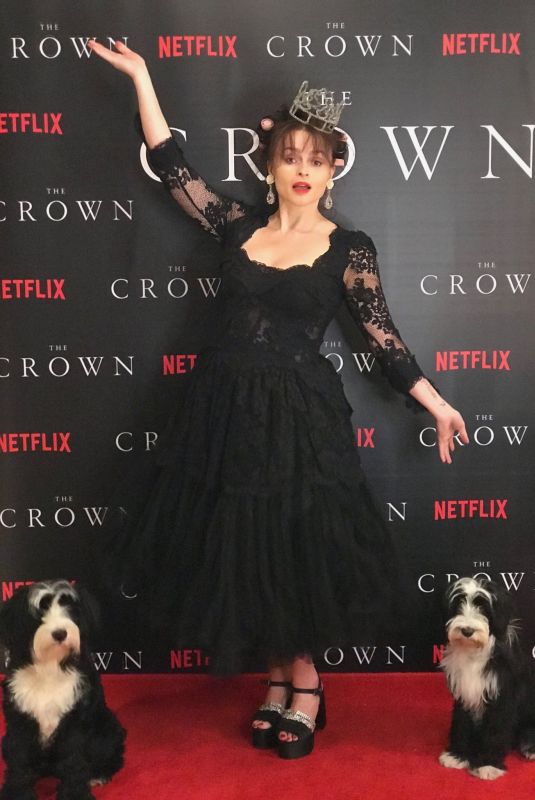 HELENA BONHAM CARTER at The Crown, Season 4 Virtual Premiere 11/12/2020