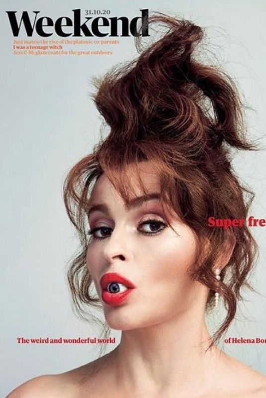 HELENA BONHAM CARTER for Weekend Magazine, October 2020