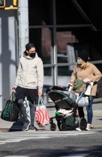 HILARY DUFF and Matthew Koma Out Shopping in New York 10/31/2020