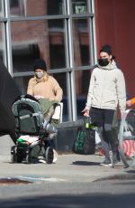 HILARY DUFF and Matthew Koma Out Shopping in New York 10/31/2020