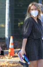 HILARY DUFF on the Set of Younger in New York 11/10/2020