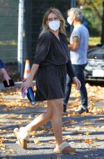 HILARY DUFF on the Set of Younger in New York 11/10/2020