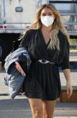 HILARY DUFF on the Set of Younger in New York 11/10/2020
