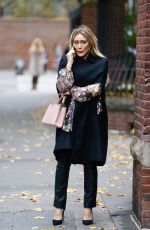 HILARY DUFF on the Set of Younger in New York 11/11/2020