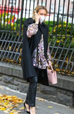 HILARY DUFF on the Set of Younger in New York 11/11/2020