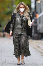 HILARY DUFF on the Set of Younger in New York 11/11/2020