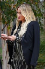 HILARY DUFF on the Set of Younger in New York 11/11/2020