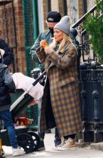 HILARY DUFF Out and About in New York 11/28/2020