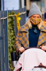 HILARY DUFF Out and About in New York 11/28/2020